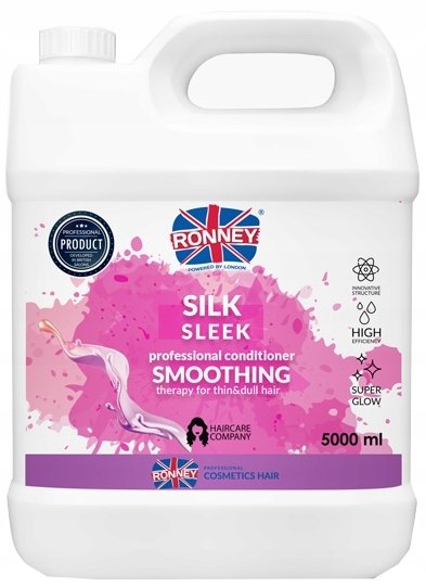 Sleek Ronney Ronney Smoothing Silk Odżywka wygładzająca do włosów cienkich i matowych 5000 ml