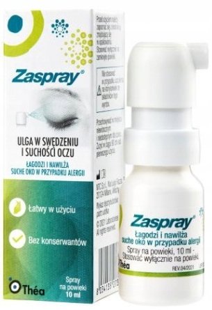 Laboratoires Thea ZASPRAY spray na powieki, 10ml