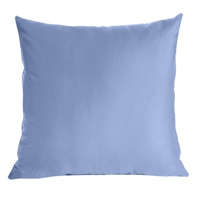 Poszewka 40x40 niebieska 11 jednobarwna