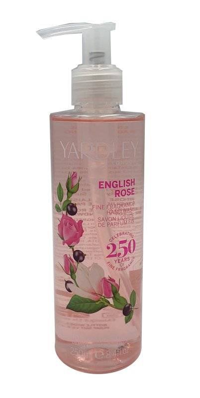 Yardley, Mydło w płynie London English Rose edition 2015, 250 ml