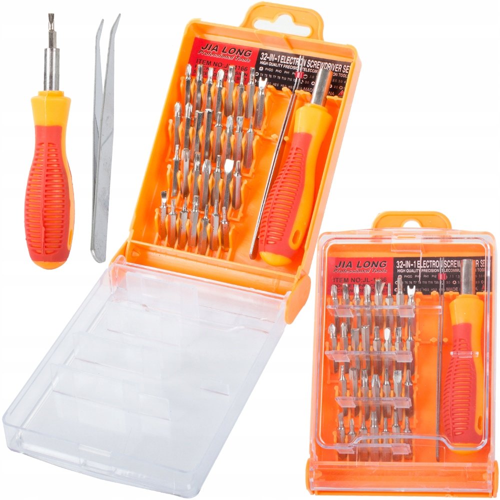 Zestaw Precyzyjnych Śrubokrętów 32W1 Torx Wkrętaki