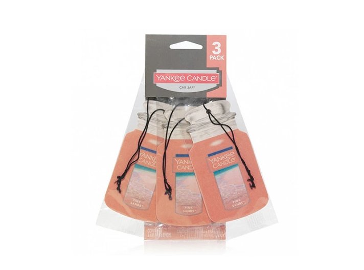 Zawieszki Zapachowe do Auta Car Jar® Bonus Pack Pink Sands 3-Pak