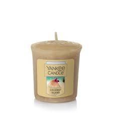 Yankee Candle, Świeca zapachowa Samplers Coconut Island, 49 g