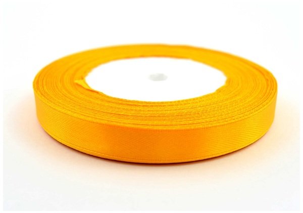 Brewis Wstążka dekoracyjna satynowa 12mmx32m żółta 16 VB8500