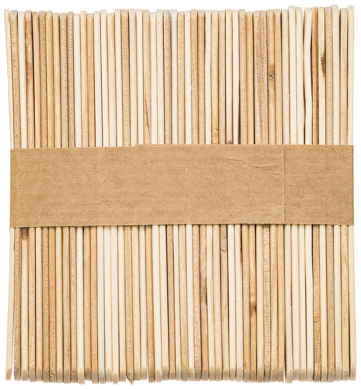 Brewis Patyczki kreatywne naturalne jumbo 11.4 cm 50 szt.