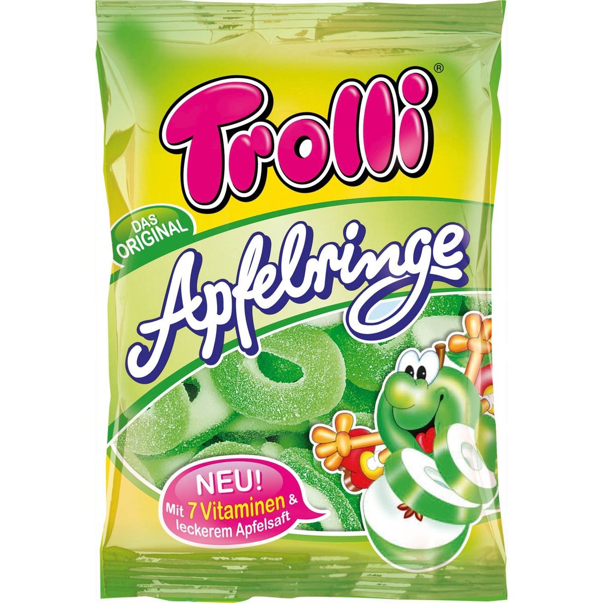 Trolli Apfel Ringe Żelki 200 g