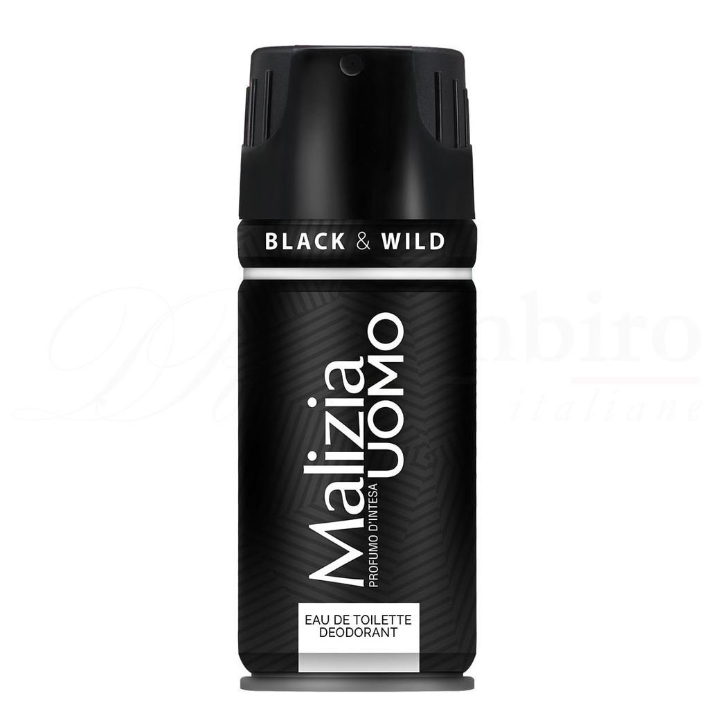 Malizia Uomo Black - dezodorant w sprayu dla mężczyzn (150ml) 8003510023226_20190604154024