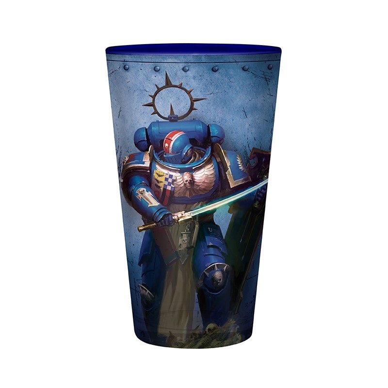 Duża Szklanka Warhammer 40000, Ultramarines (400 Ml)