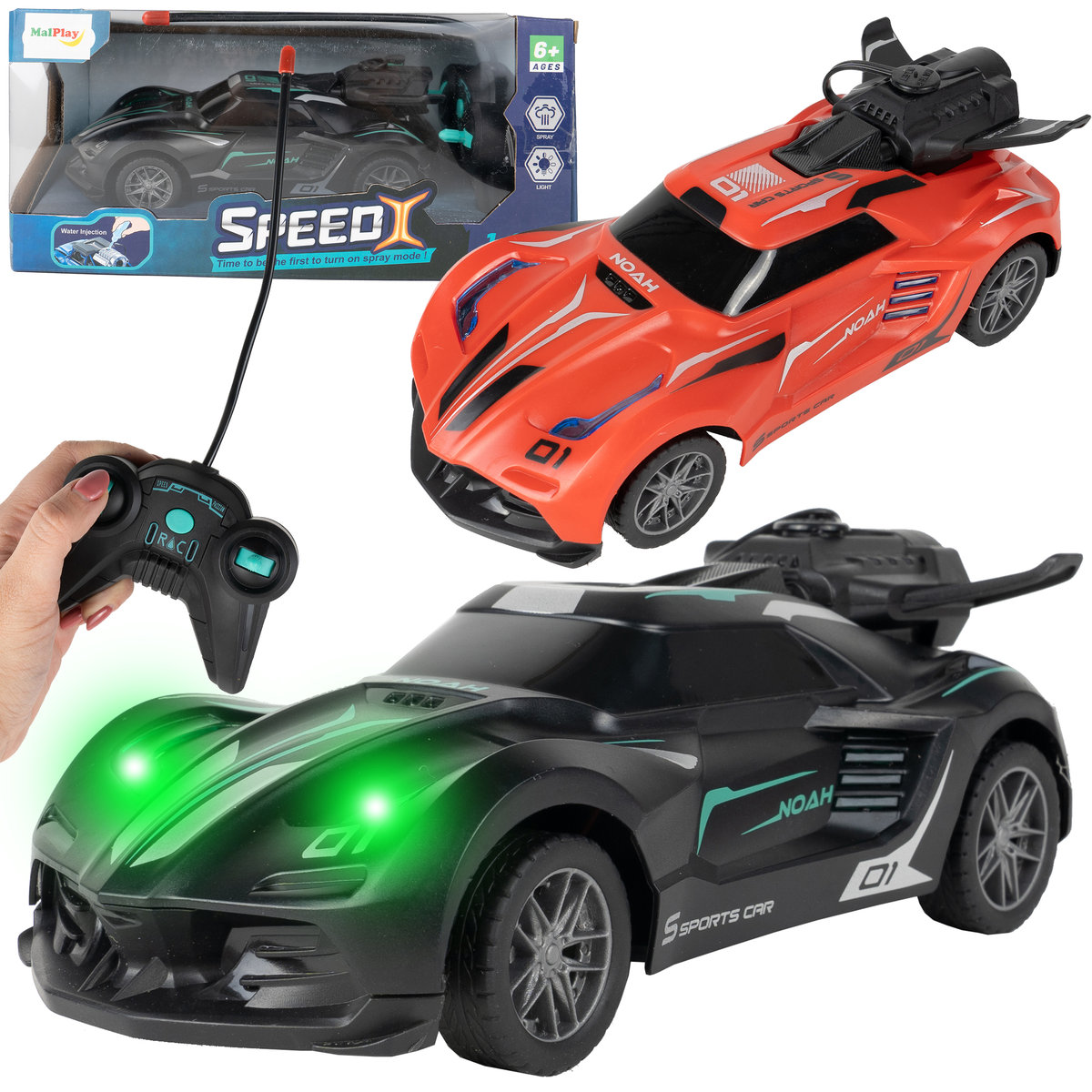 Samochód Auto Zdalnie Sterowane Na Pilota Z Mgiełką