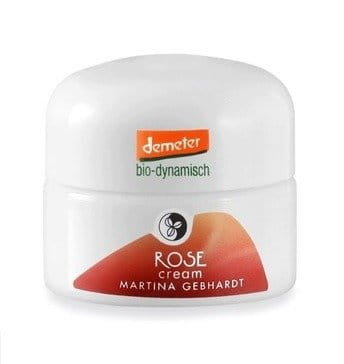 Martina Gebhardt Naturkosmetik Naturkosmetik ROSE Krem z różą do cery suchej i delikatnej 15 ml 51001