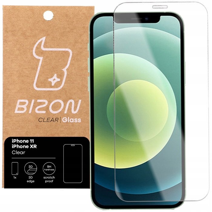 Bizon Szkło hartowane Bizon Glass Clear, iPhone 11 / XR 5903896180663