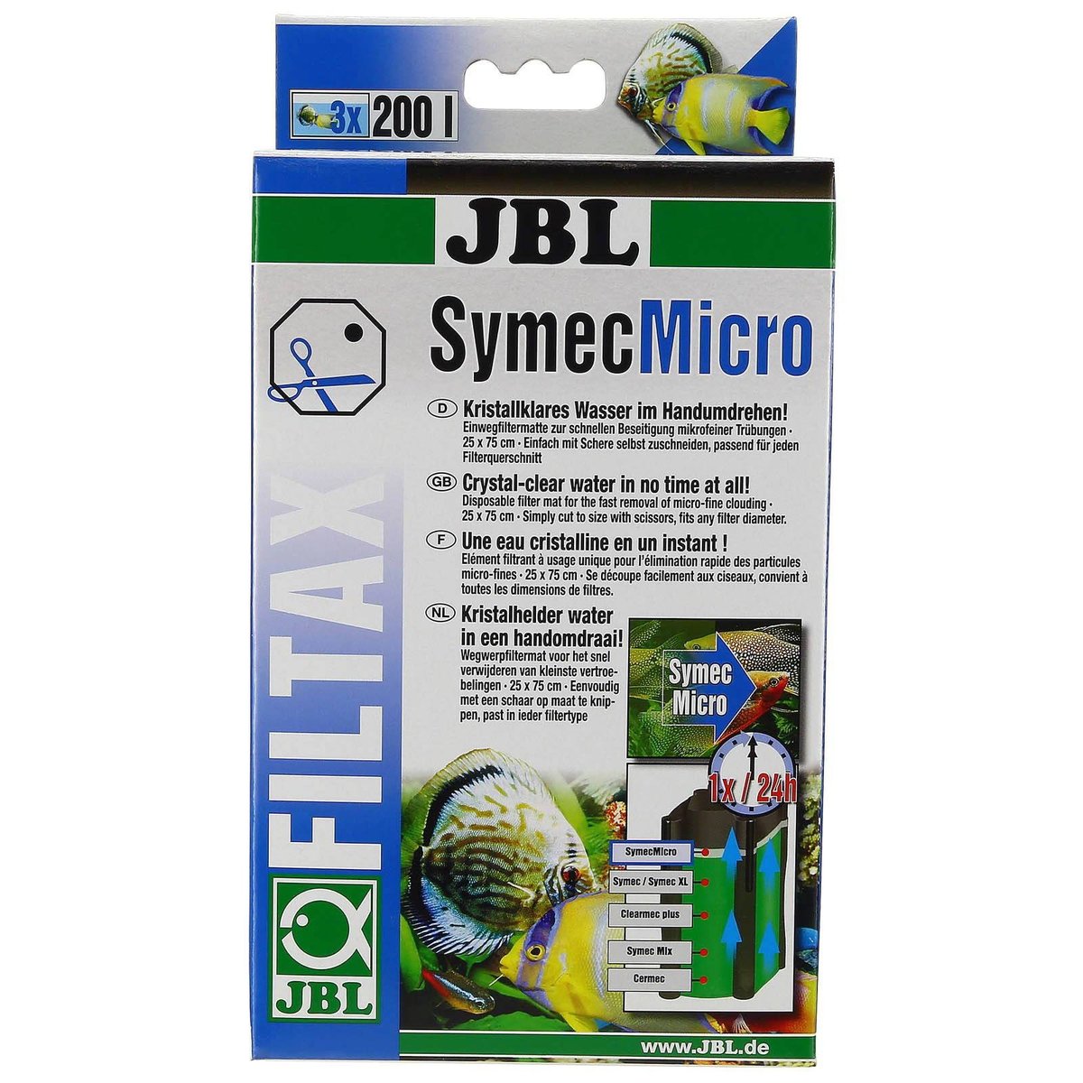 JBL Symec Micro - włóknina filtracyjna Symecmicro