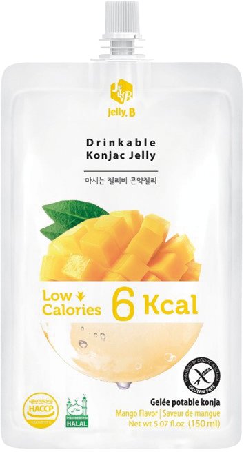 Jelly.B Galaretka Konjac Mango roślinno - owocowy 150 g