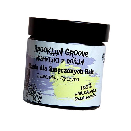 Brooklyn Groove, Masło dla Zmęczonych Rąk, 60 ml