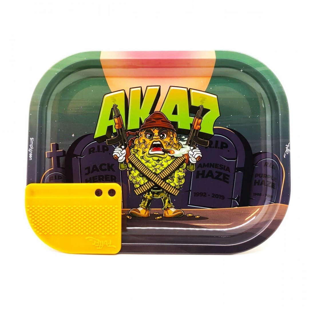 Metalowa Tacka Do Skręcania Jointów Ak-47