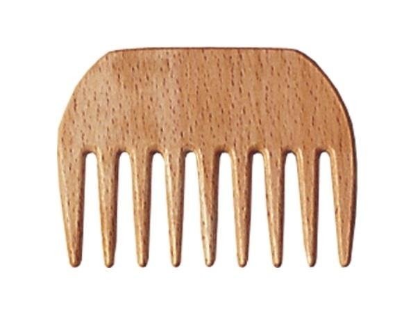 GORGOL Grzebień Afro mały drewniany 2303518 GOR.G.AFRO DREW.MALY