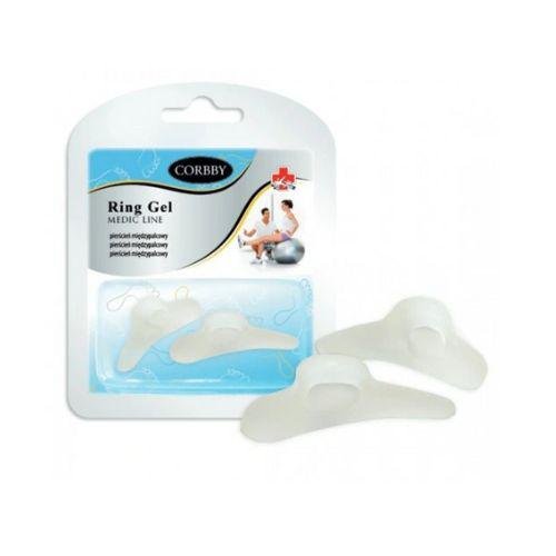 Corbby IRR RING GEL Pierścień miedzypalcowy rozmiar L - 2 sztuki (25209)