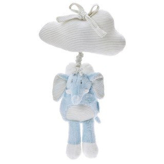 Maskotka Słonik Eliott Pozytywka Z Chmurką 30 Cm Niebieska 13660 Beppe
