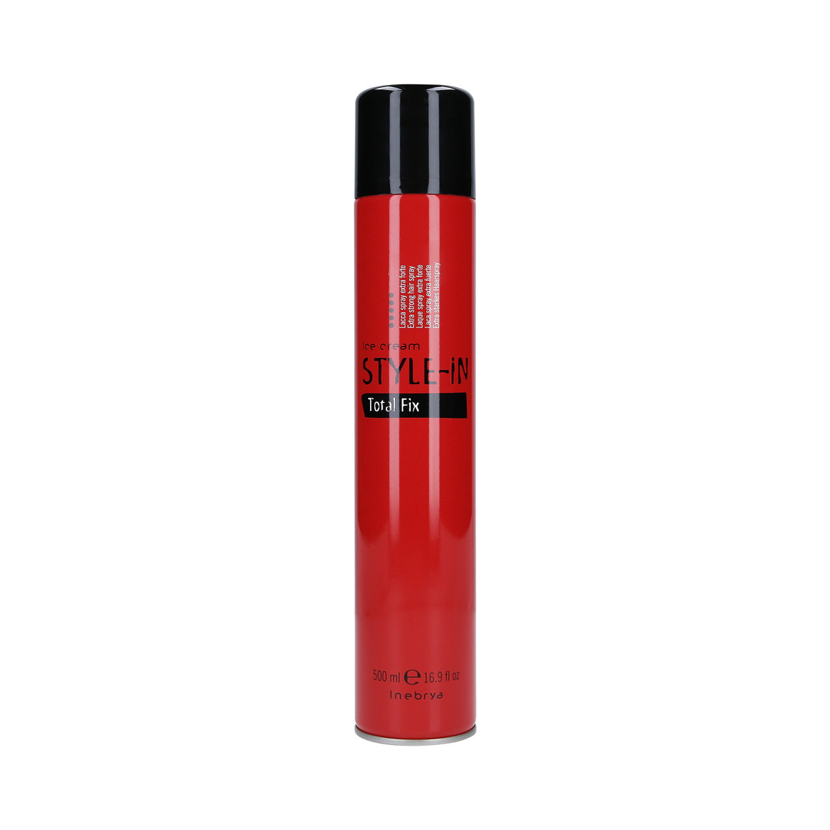 Inebrya, Style-in Total Fix, Extra Mocny Lakier Do Włosów, 500ml