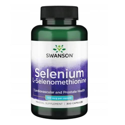 Swanson Selenium 100Mcg, 300 Kapsułek