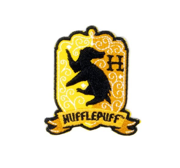 Naprasowanka termo Harry Potter Hufflepuff Naszywki naprasowanki na ubrania 5,5x6,5 cm