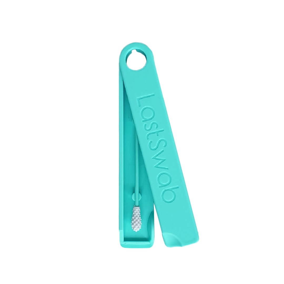 LastObject, LastSwab Basic, Wielorazowy patyczek higieniczny Delfin turkusowy
