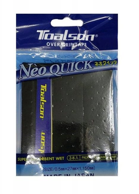 Toalson owijki tenisowe NEO QUICK BK 4931946329718