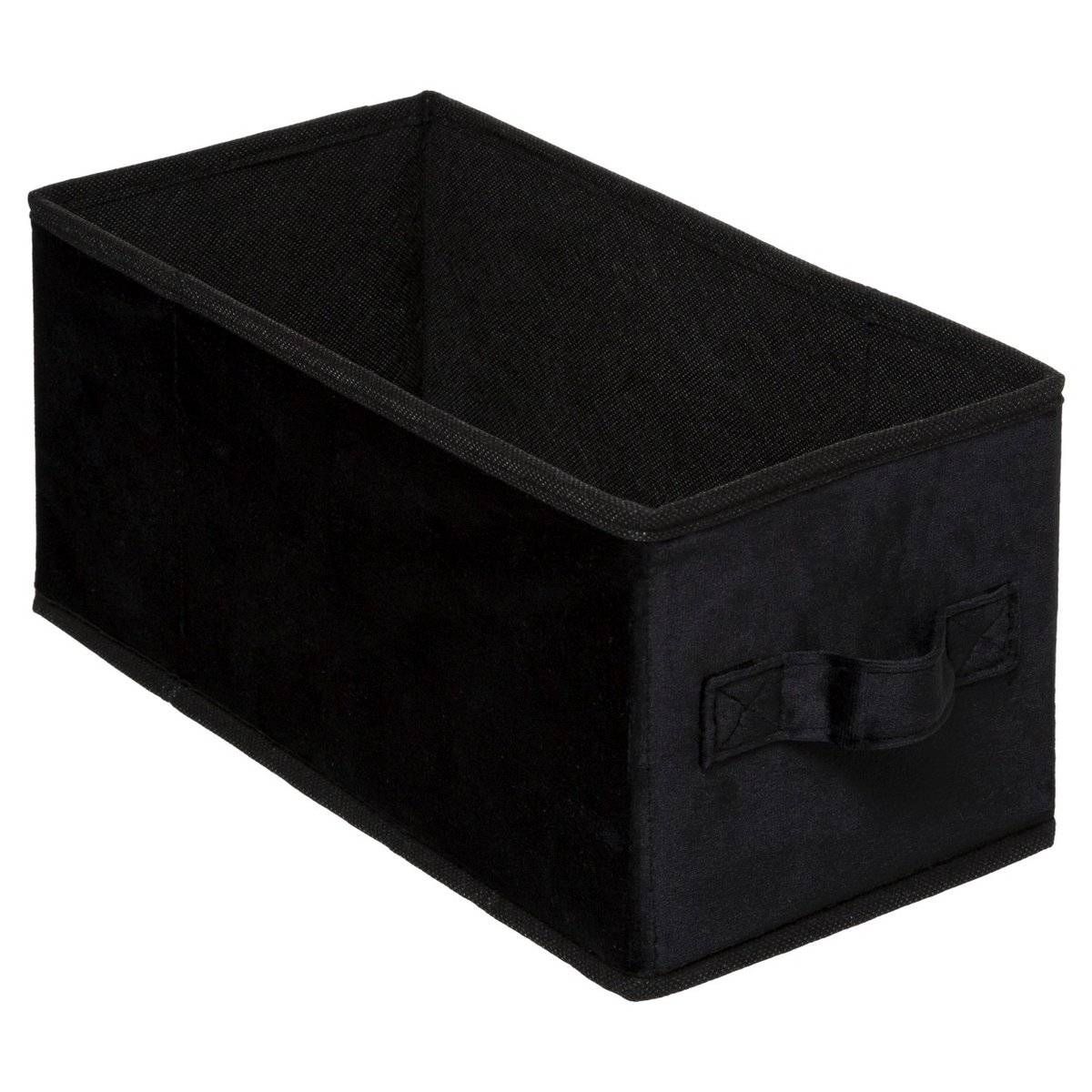 Pojemnik tekstylny 15x31 cm Black welur