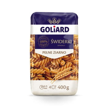 GOLIARD MAKARON ŚWIDEREK PEŁNE ZIARNO 400G zakupy dla domu i biura 73087926