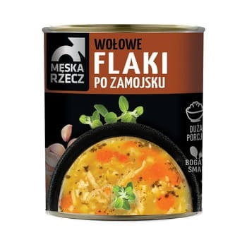 Męska Rzecz Danie gotowe Flaki po zamojsku 820 g