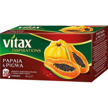 Vitax HERBATA INSPIRATIONS PAPAJA&PIGWA 20 TOREBEK