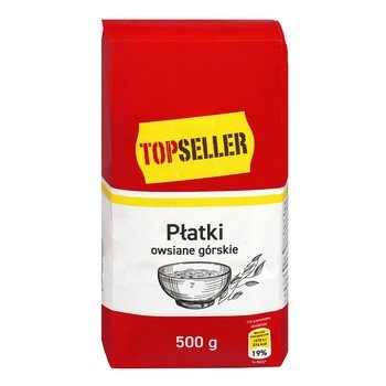 Topseller Płatki Owsiane Górskie 500G