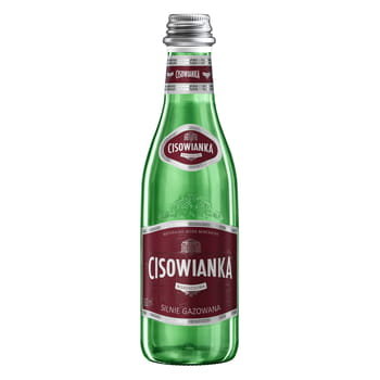 Cisowianka Woda 330ml gazowana w szkle 24szt. SPP.037