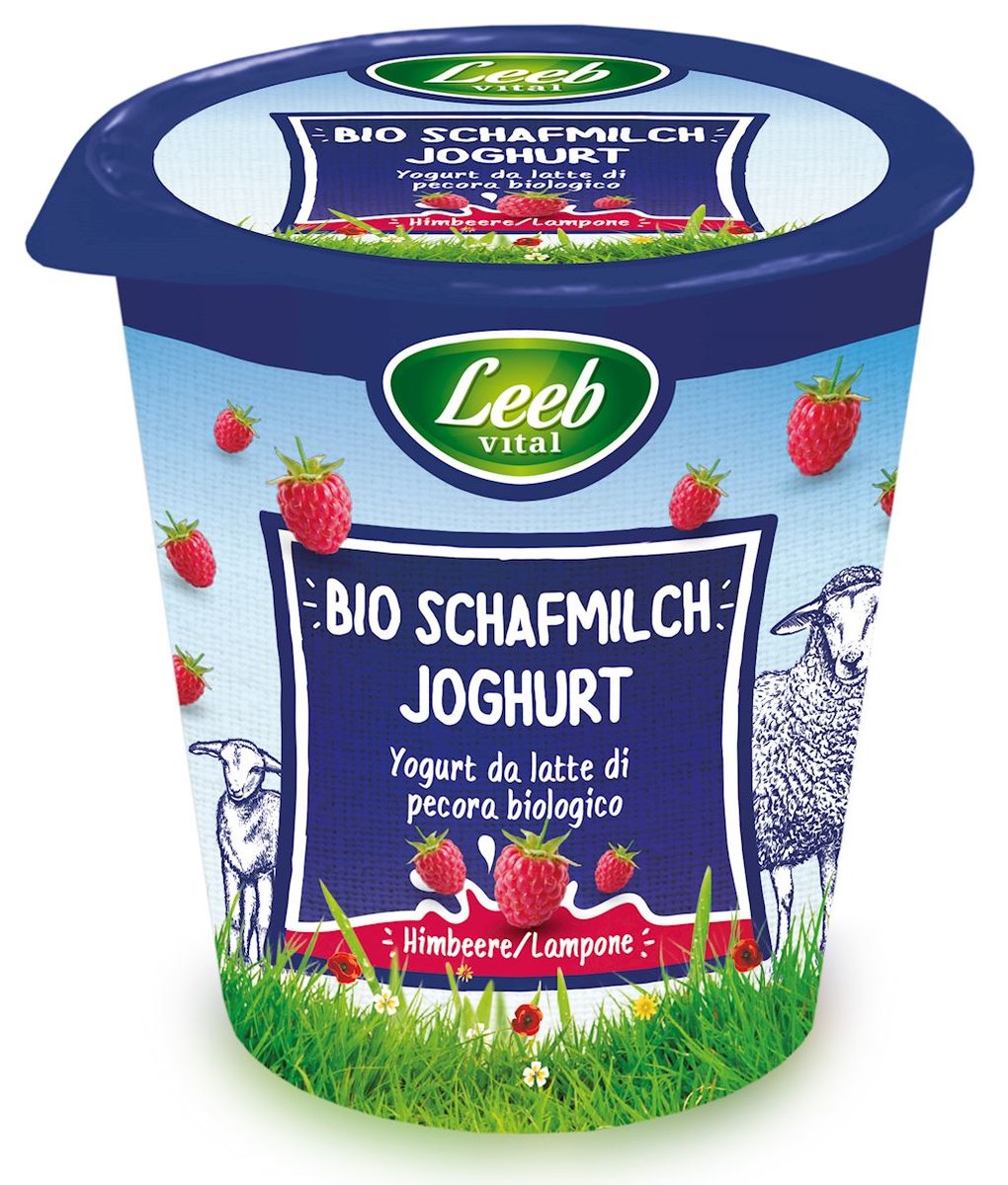 Leeb Vital OWCZY JOGURT MALINOWY BIO 125 g