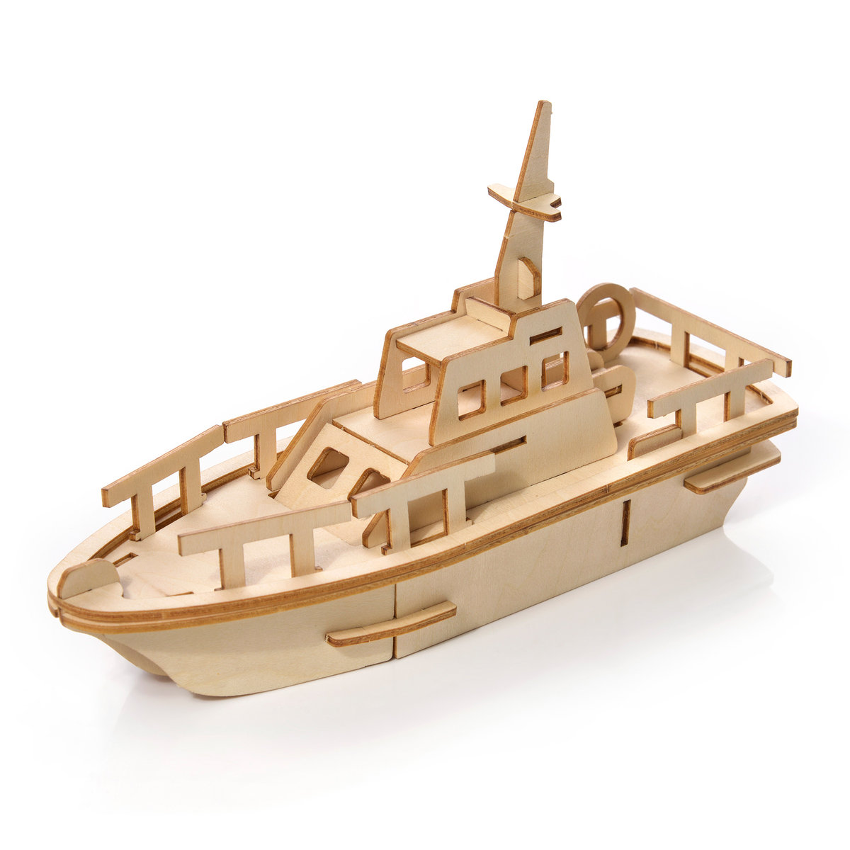 puzzle drewniane 3d jacht