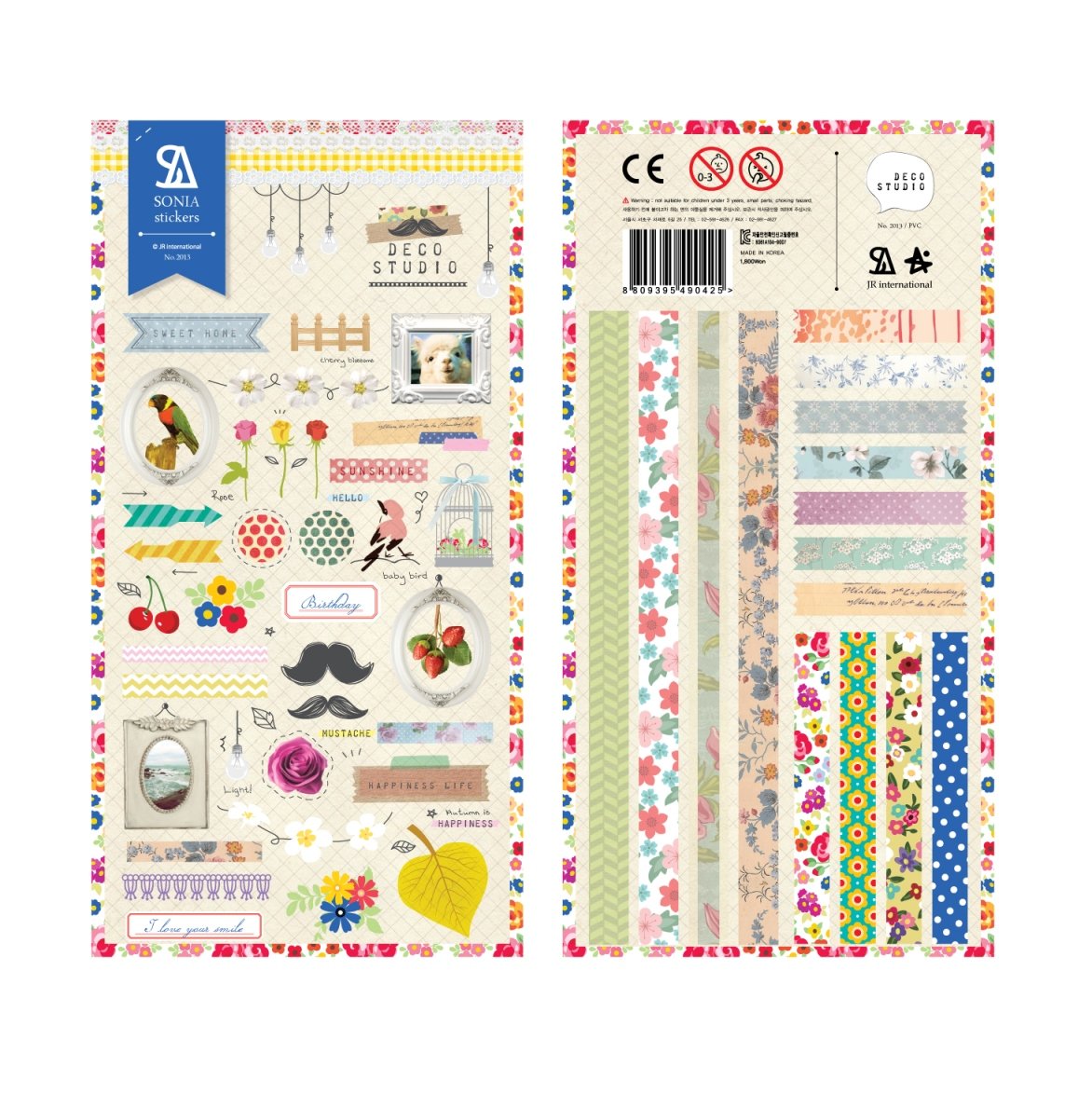 naklejki ozdobne klasyka