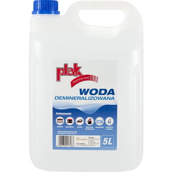 Plak Woda demineralizowana 5l