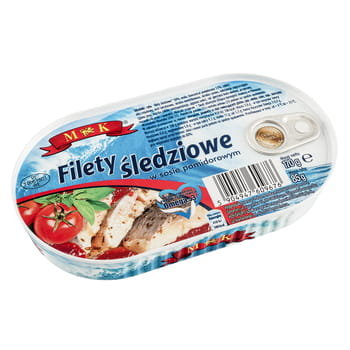 MK Filety śledziowe w sosie pomidorowym 170 g