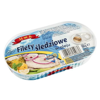 MK Filety śledziowe w oleju 170 g