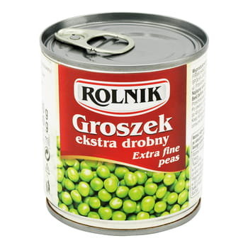 Groszek ekstra drobny 212 ml Rolnik