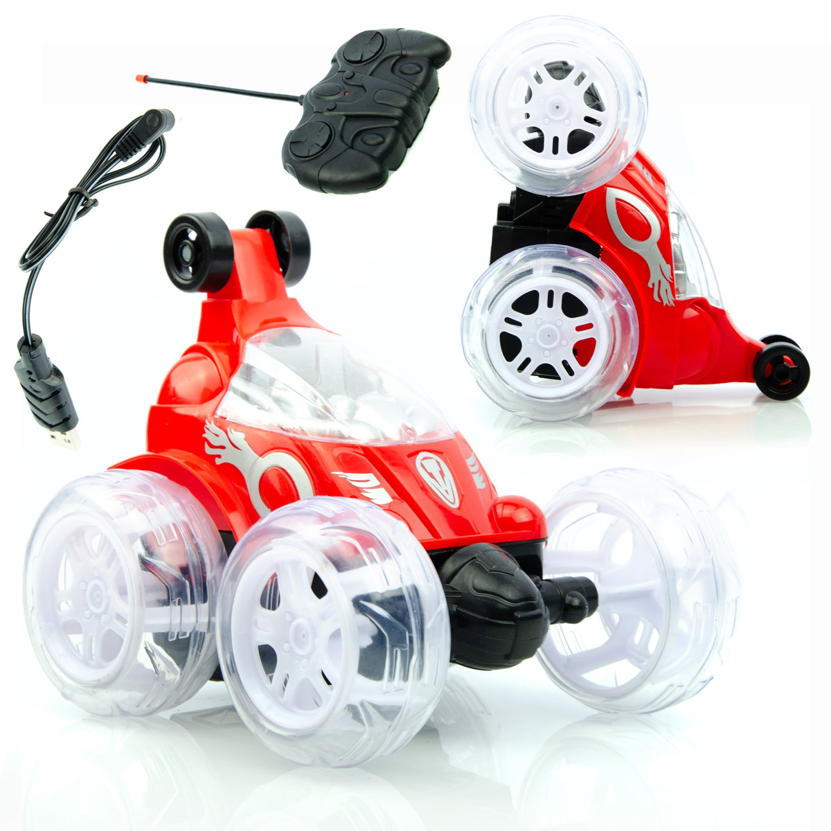 Tańczący samochód Auto - Akrobata Twister zdalnie sterowany