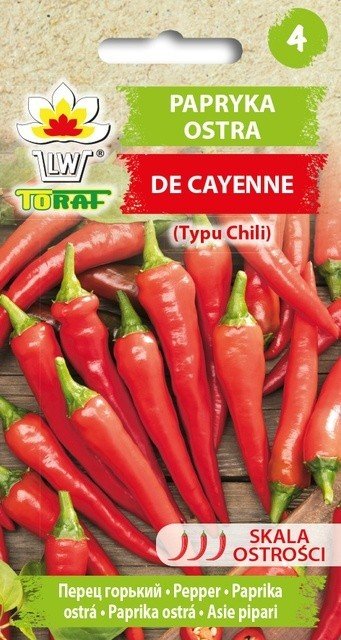 Toraf PAPRYKA ostra DE CAYENNE Nas000507
