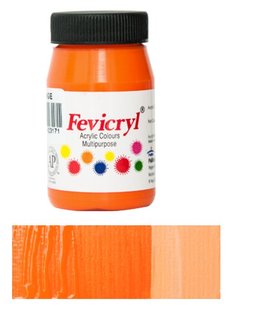Farba Do Tkanin Pidilite 17 Orange 50Ml  Fevicryl