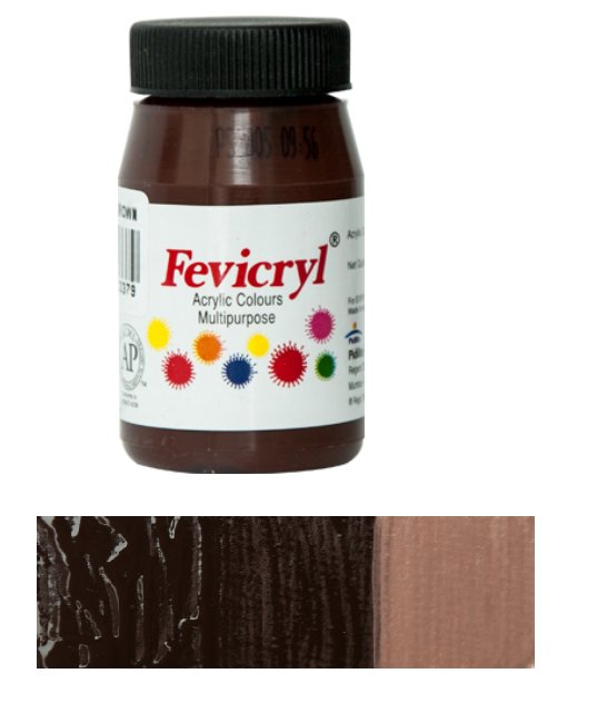 Farba Do Tkanin Pidilite 37 Vandyke      Brown 50Ml Fevicryl