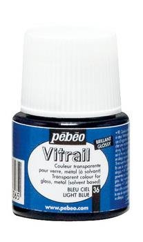 Farba Witrażowa Pebeo Vitrail - 36 Bleu  Ciel/Sky Blue