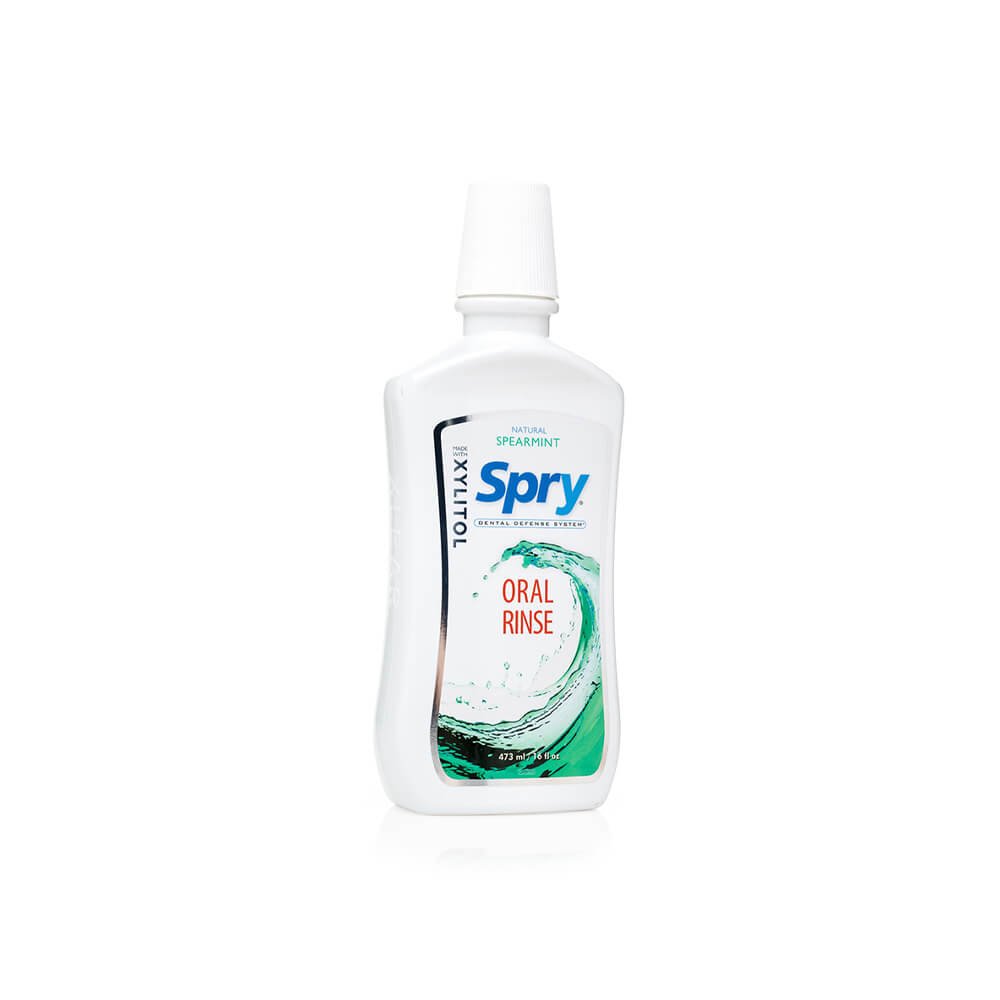 Spry, Płyn do jamy ustnej Spearmint, 473 ml