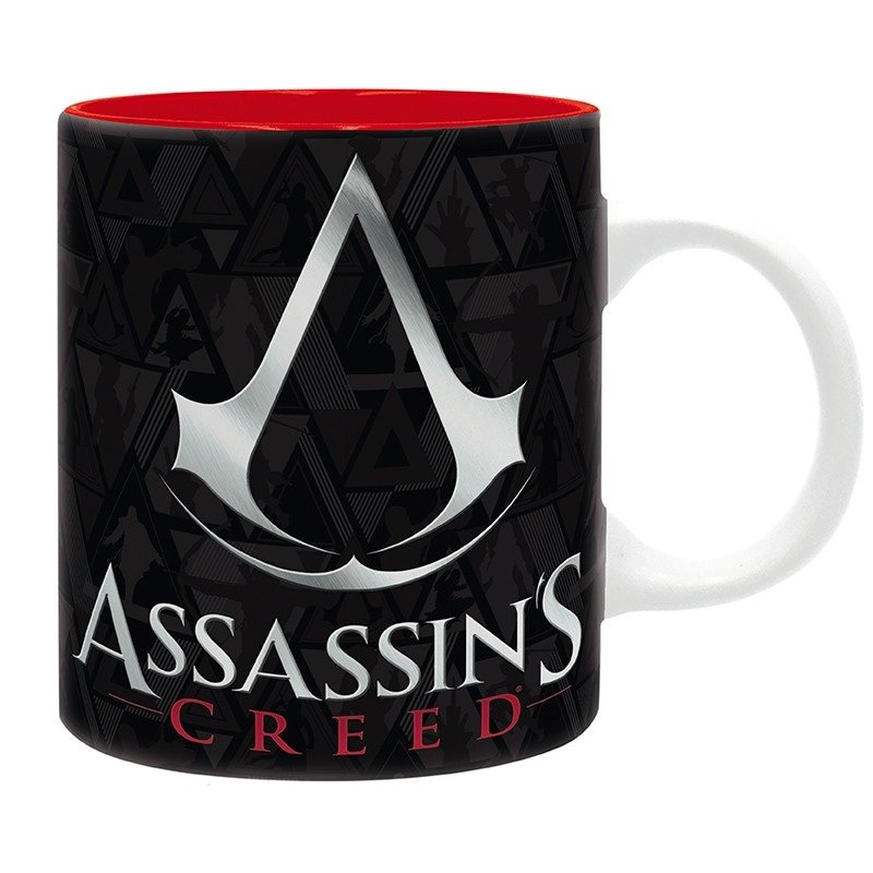 Kubek Assassin'S Creed - Crest Black & Red (320 ml)