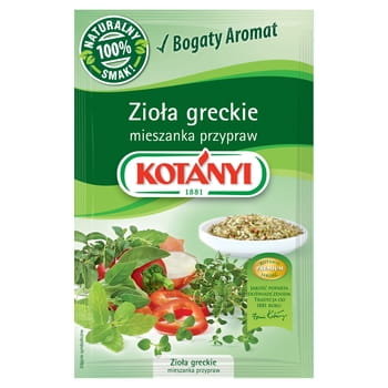 Kotanyi Zioła greckie mieszanka przypraw 15 g Kotányi