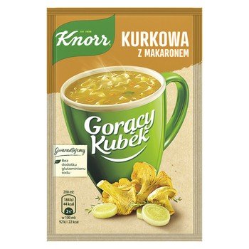 Knorr GORĄCY KUBEK KURKOWA Z MAKARONEM