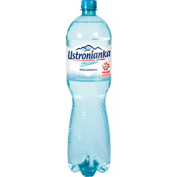 Ustronianka Biała Naturalna woda mineralna niegazowana 1,5l